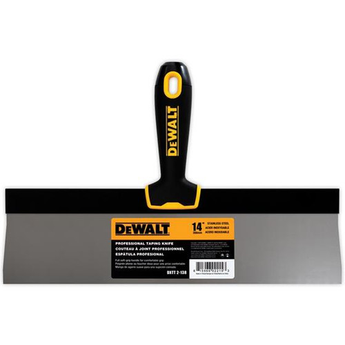 DEWALT DXTT-TAPING-KNIFE Taping Knives Stainless Steel, Soft-Grip Handle