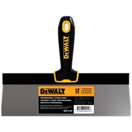 DEWALT DXTT-TAPING-KNIFE Taping Knives Stainless Steel, Soft-Grip Handle