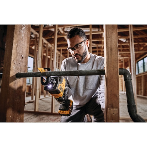 DEWALT DEW-DCS369B 20V MAX ATOMIC Lithium-Ion Cordless Brushless One-Handed Reciprocating Saw (Bare Tool)