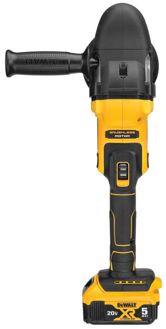 DEWALT DEW-DCM848P2 20V MAX XR 5 in. (125mm) Cordless Variable Speed Random Orbit Polisher 2x 5.0Ah Kit