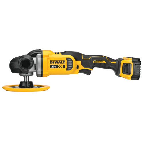 DEWALT DEW-DCM849P2 20V MAX 7 in Rotary Polisher 5Ah Kit