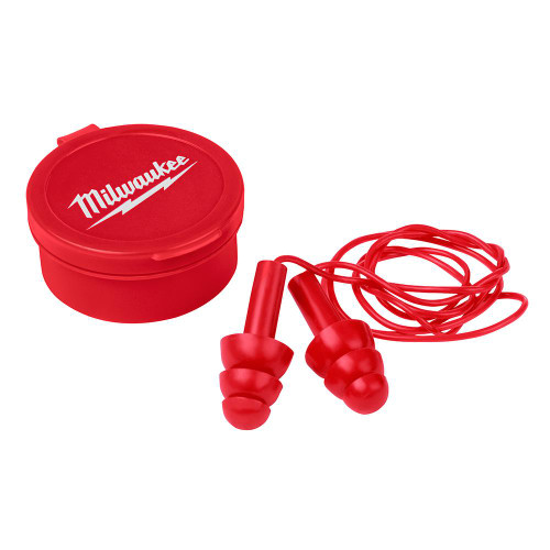 Milwaukee MIL-48-73-3151 Ear Plugs Reusable Corded - 3 Pack