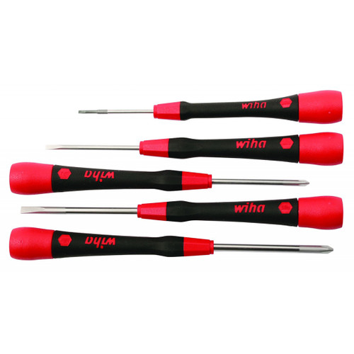 Wiha WIHA-26195 PicoFinish Mini Screwdriver Set 5-Piece