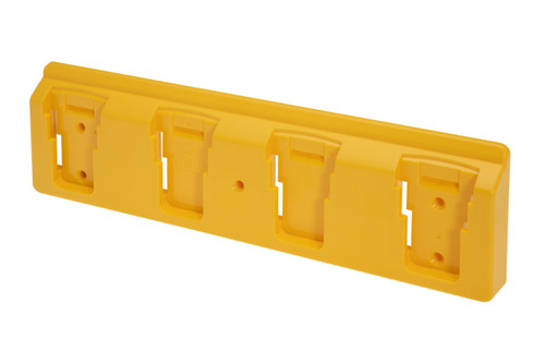 48 Tools BH-FLEX-YEL-04 DeWALT 4-Unit Flexvolt Battery Holder