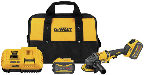 DEWALT DEW-DCG418X2 Flexvolt 60V MAX Brushless 4-1/2" - 6" Grinder With Kickback Brake Kit