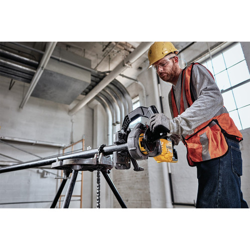 DEWALT DEW-DCE700X2K FLEXVOLT 60V MAX Cordless Pipe Threader Kit with Die Heads