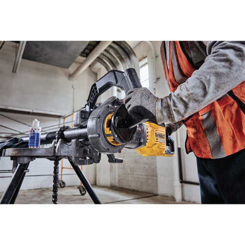 DEWALT DEW-DCE700X2K FLEXVOLT 60V MAX Cordless Pipe Threader Kit with Die Heads