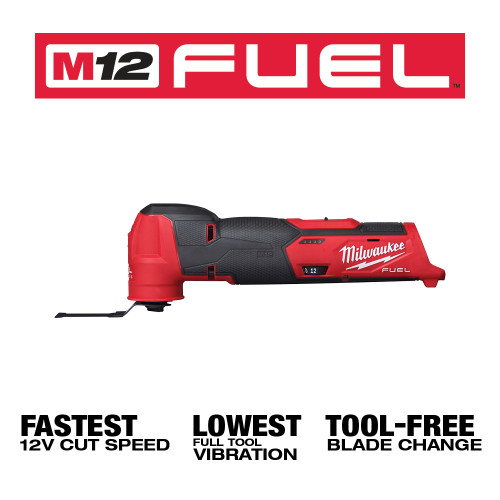 Milwaukee MIL-2526-20 M12 FUEL Oscillating Multi-Tool Bare Tool