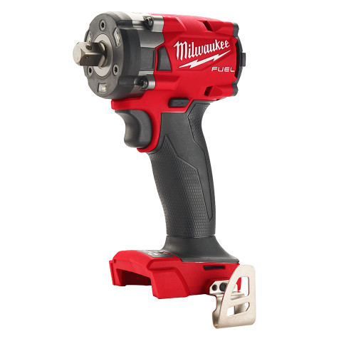 Milwaukee MIL-2855P-20 M18 FUEL 1/2in Compact Impact Wrench with Detent Pin Bare Tool