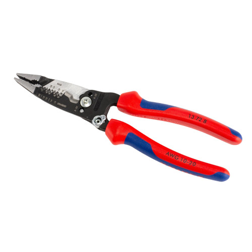 Knipex KNIP-13728SBA 8in Forged Multi-Component Wire Stripper