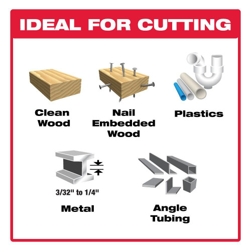 Diablo FRE-DS0609CGPC Demo Demon 6in 6/9 TPI Carbide General Purpose Reciprocating Saw Blade