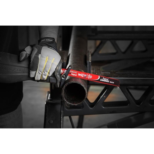 Diablo FRE-DS0908CFA3C 9in Amped Carbide Reciprocating Blade for Thick Metal Cutting (3-pk)