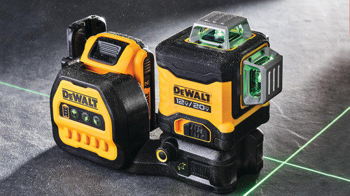 DEWALT DEW-DCLE34030G 20V MAX 3X 360 Green Line Laser 2.0Ah Kit