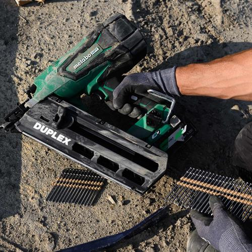 Metabo-HPT HPT-NR3675DD MultiVolt 36V 3-1/2in 21 Degree Cordless Duplex Nailer