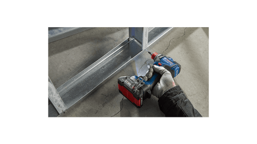 Bosch BOS-GXL18V-233B25 18V 2-Tool Combo Kit with 1/2in Hammer Drill/Driver, Two-in-One Bit/Socket Impact Driver and (2) CORE18V 4.0Ah