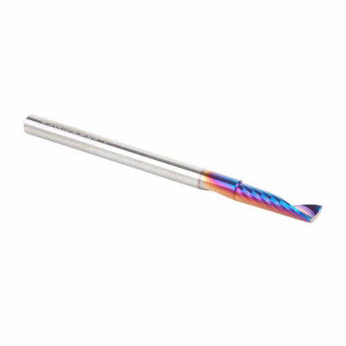 Amana Tool AMA-51410-K Spektra CNC Spiral 'O' Single Flute Plastic Cutting Up-Cut Router Bit