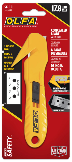 Olfa Blades OLFA-SK-10 Concealed Blade Safety Knife