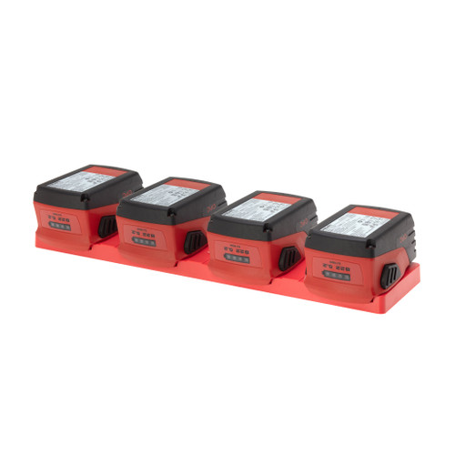 48 Tools BH-HIL-RED-04B Hilti 4-Unit 22V Battery Holder