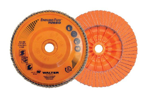 Walter Surface Technologies WAL-06A502 5" Enduro Flex Turbo 36/60G