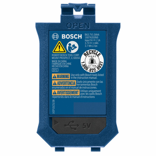 Bosch BOS-GLM-BAT 3.7V Lithium-Ion 1.0 Ah Battery