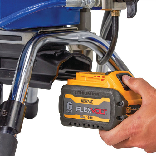 Graco GRAC-25T804 390 PC Cordless Airless Paint Sprayer Stand 6.0Ah Kit