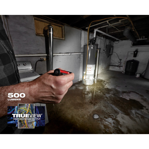 Milwaukee MIL-2011R Rechargeable 500L Everyday Carry Flashlight with Magnet