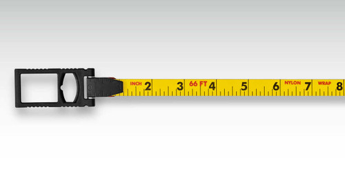Stabila STAB-30950 Closed Case Tape LBM 2000 Steel, 66ft, Steel Blade, Scale In Inches