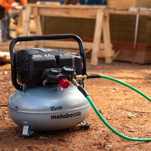 Metabo HPT HPT-EC914SM THE TANK 6-Gallon High Capacity Pancake Air Compressor