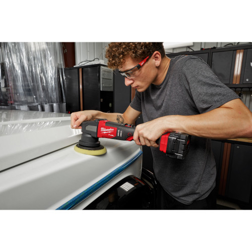 Milwaukee 2684-20 M18 FUEL 15mm Random Orbital Polisher – Tool Only (5" Disc, Dual Action)