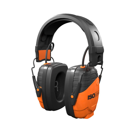 ISOtunes ISO-IT-48 LINK 2.0 Bluetooth Earmuff - Safety Orange, 25 NRR