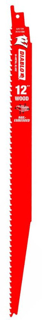 Diablo FRE-DS1212BW5C Demon-Demon 12in  6/12TPI Reciprocating Blades Wood (5pk)