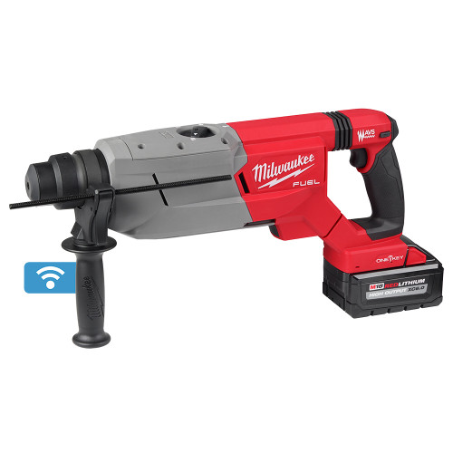 Milwaukee MIL-2916-22 M18 FUEL 1-1/4in SDS Plus D-Handle Rotary Hammer 2x 6.0Ah Kit with ONE-KEY
