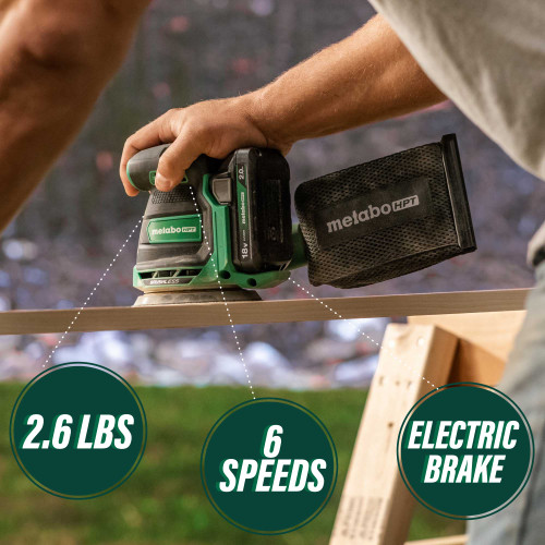 Metabo HPT HPT-SV1813DAQ4 18V 5in Random Orbital Sander (Bare Tool)