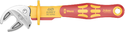 Wera Tools WERA-05020153001 6004 Joker 16-19mm Insulated Self-Setting Wrench