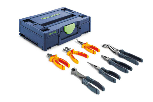 Festool FES-577456 Systainer3 SYS3 M 112 ZA Limited Edition Pliers 7 Pieces