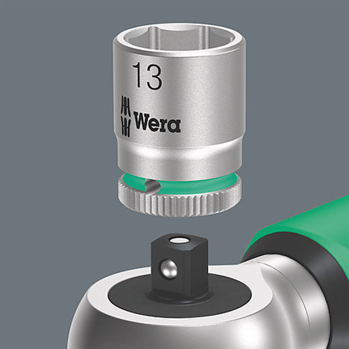 Wera Tools WERA-05075830001 1/4in Safe Torque Wrench Socket SQR Drive A1 Kit - Metric