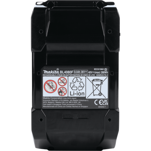 Makita MAK-BL4080F 40V MAX XGT 8.0Ah LI-ION Battery
