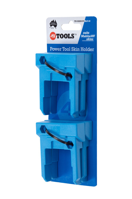 48 TOOLS TH-MAK40V-BLU-04 Makita 40v Tool Holder Blue 4 Pack