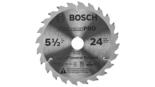 Bosch BOS-PRO524TS 5-1/2 In. 24-Tooth Precision Pro Series Track Saw Blade