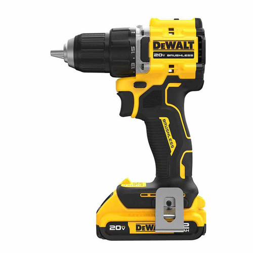 DEWALT DEW-DCD794D1 ATOMIC Compact Series 20V MAX Brushless 1/2in Drill/Driver 2.0Ah Kit