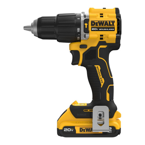 DEWALT DEW-DCD799D1 ATOMIC Compact Series 20V MAX Brushless Cordless 1/2in Hammer Drill 2.0Ah Kit