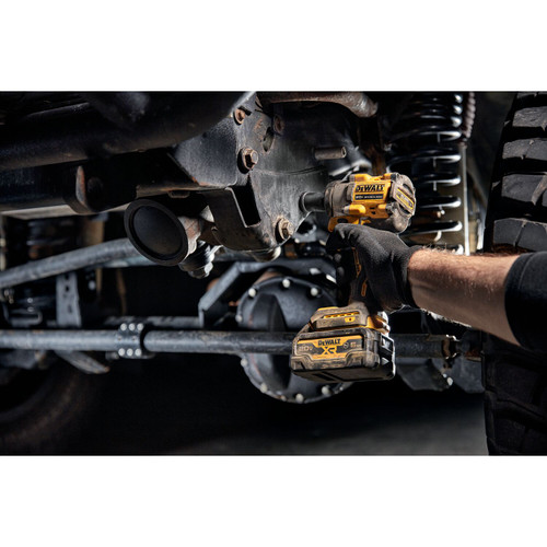 DEWALT DEW-DCF923P2 ATOMIC 20V MAX 3/8in Cordless Impact Wrench with Hog Ring Anvil 2x 5.0Ah Kit