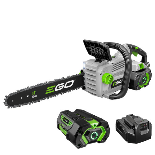 EGO Power EGO-CS1804 POWER+ 56V Brushless 18in Chainsaw 5.0Ah Kit