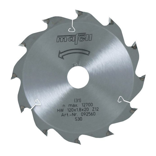 Mafell MAF-92560 120mm 12T Ripping Carbide Blade