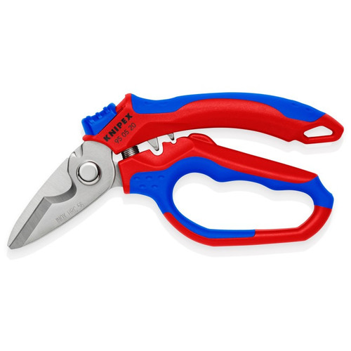 Knipex KNIP-950520US 6-1/4" Angled Electricians Shears