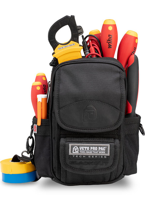 Veto Pro Pac VPP-MB-BLACK MB Blackout Tech Meter Bag