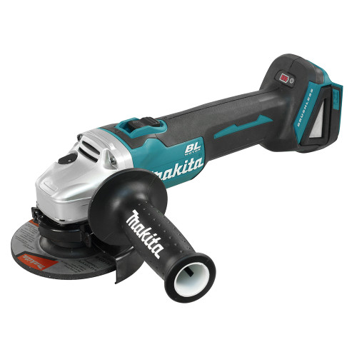 Makita MAK-Y-00309-DGA454Z Rapid Charger 5AH Kit + 18V 4-1/2" Brushless Grinder Tool Only Li-Ion (Slide Switch)