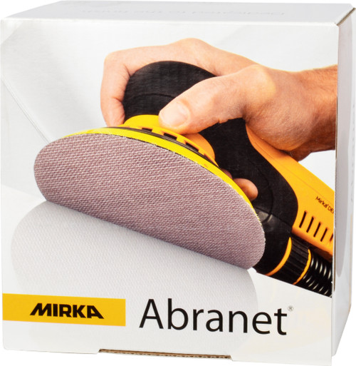 Mirka Abrasives MIR-9A-241-50PK 6In 50Pk Abranet Mesh Grip Discs