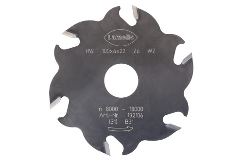 Lamello LAM-132106 6 Tooth Carbide Cutter