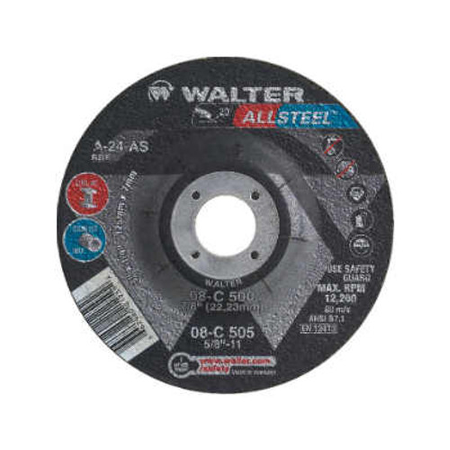 Walter Surface Technologies WAL-08C-4-1/2INXX 4.5" ALLSTEEL Grinding Disc